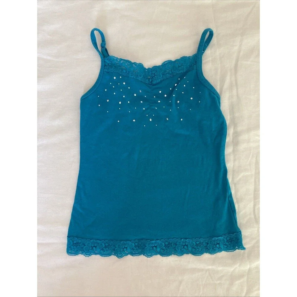 Size S (5/6) Children’s Place girl clothes - 1 piece tank top | blue theme